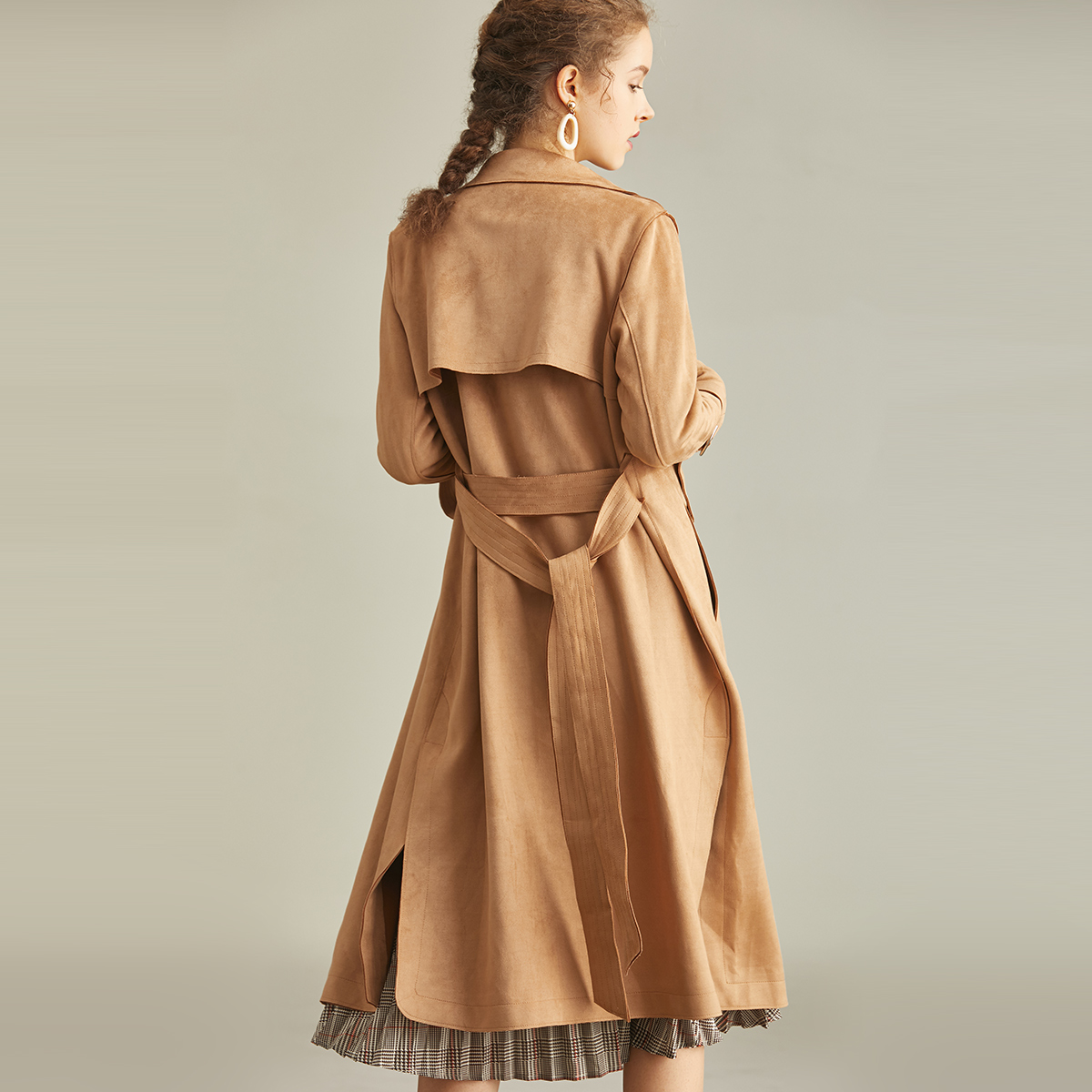 Trench pour femme en Polyester - Ref 3226941 Image 4