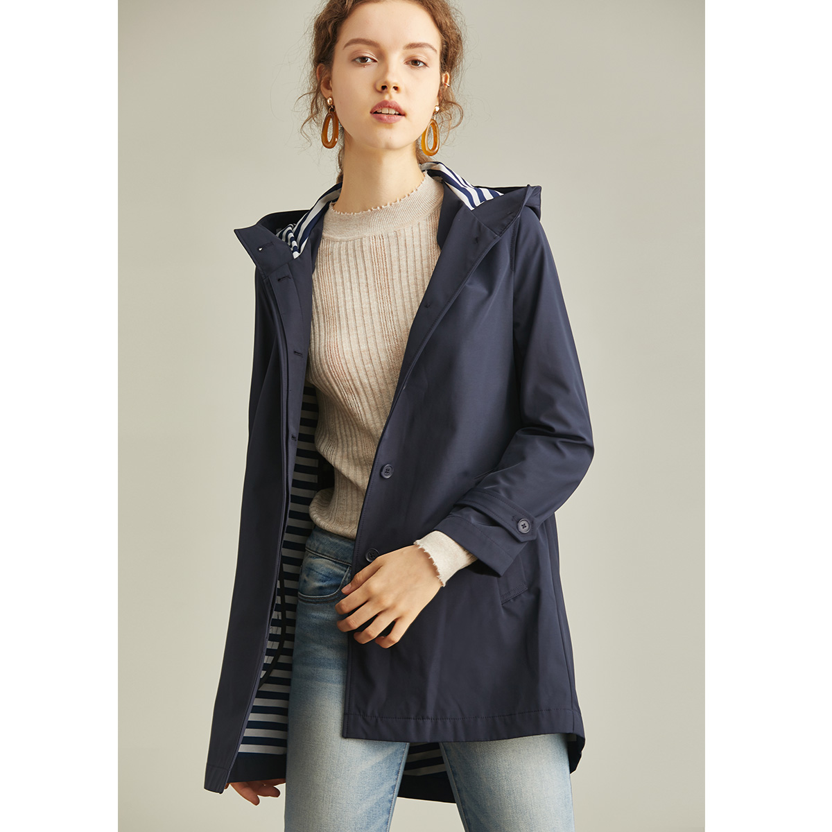 Trench pour femme en Polyester - Ref 3227256 Image 3