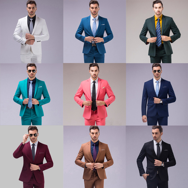 West Suit Suit Big Code Men's Clothing Business Casual Positive Dress Groom Gown Suit Men Step Up Fat Subsuit Suit-Taobao