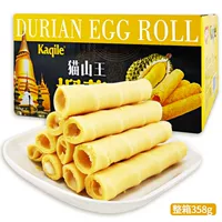 卡其乐 Кот Шан Дуриан Яичный Ролл сетка красные повседневные закуски закуски.