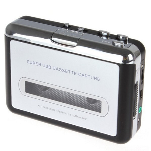 máy phát nhạc mp3 Bộ chuyển đổi băng USB Bộ ghi băng cassette âm thanh nổi với Player Walkman Tự động đảo ngược - Máy nghe nhạc mp3 máy nghe nhạc thể thao