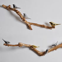Branch bird three-dimensional wall decoration creative modern home living room wall Wall Wall decoration wall hanging ornaments
