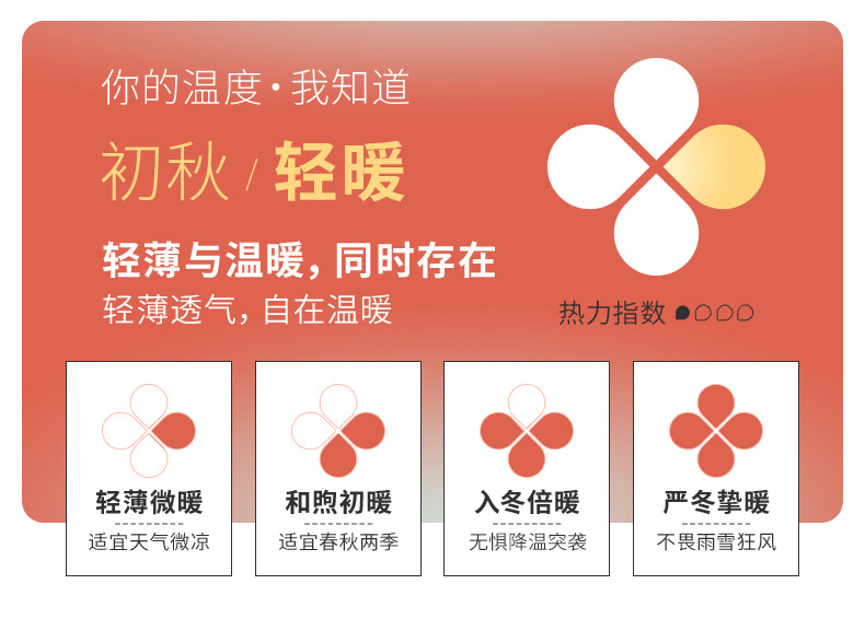 三枪 女童 新疆精梳棉 秋衣套装 图6