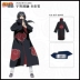 Naruto chính thức chính hãng tổ chức Akatsuki mây đỏ áo choàng Sasuke Itachi cosplay quần áo áo choàng nguyên bộ Cosplay Naruto