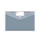 Thickened A4 Document Bag, Transparent Plastic, Large Capacity, Snap-Button Test Paper Storage Bag, Student File Document Bag