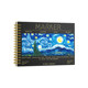 Marker Pen Drawing Book A4 Sketchbook Thickened Drawing Notebook Anime Marker Paper Acrylic Pen Hand-Drawn