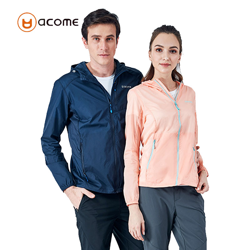 ACOME Acorm outdoor skin clothes men and women with hoodie sweatshirt sportsweaters AG171J1003 2003
