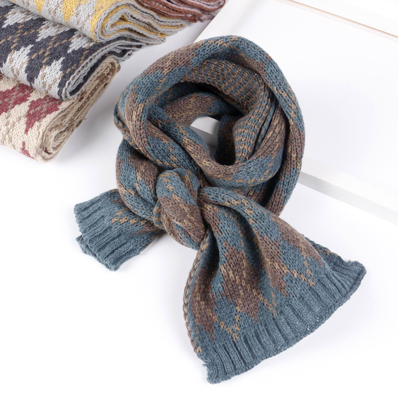 Children's scarf autumn and winter warm boys' grinding tide around the neck of baby girl Han edition wind-proof neck cover
