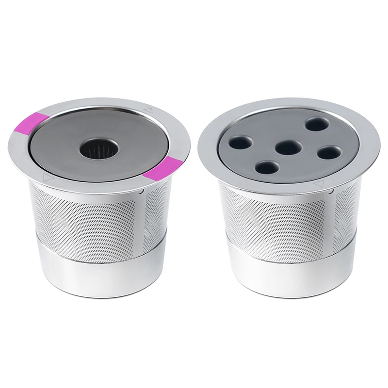 Compatible with Keurig Coffee Machines, Reusable Coffee Filter, Reusable Hardware Filter, Single-Hole K Cup Capsule