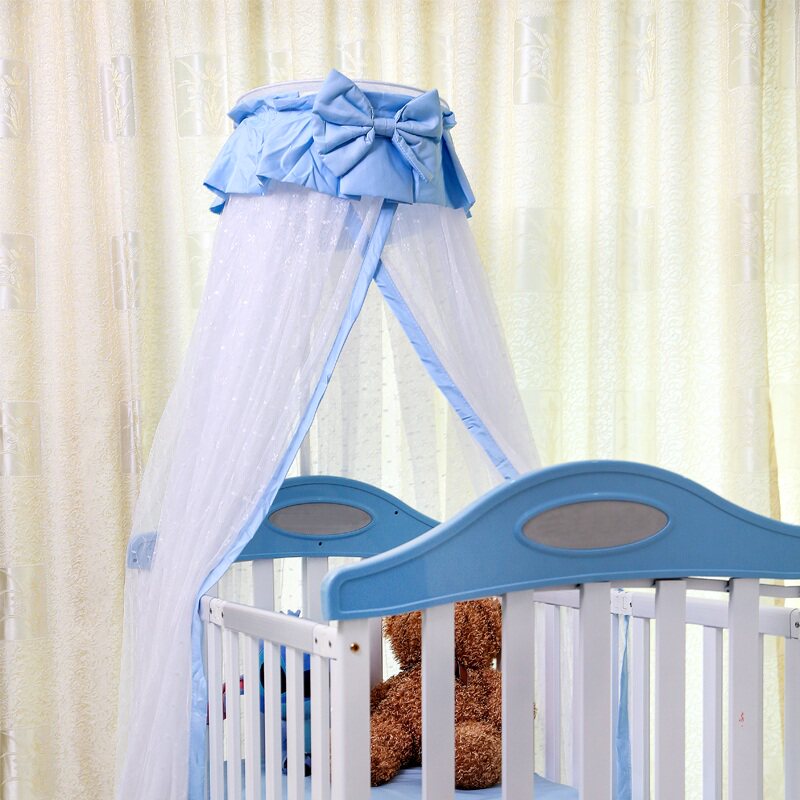 Flat-to-Baby Beach Net Child with bracket bed-net luxury baby Mongol mosquito net opening door
