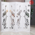 Vách ngăn hiên gấp màn hình phòng khách thời trang đơn giản hiện đại chạm khắc rỗng gấp phòng khách văn phòng hoa sen - Màn hình / Cửa sổ bức bình phong đẹp Màn hình / Cửa sổ