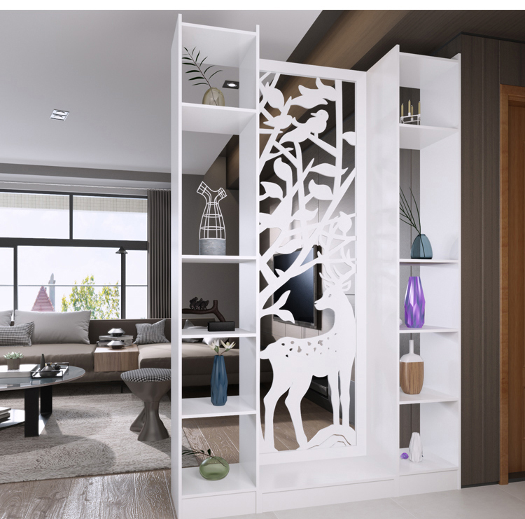 Đơn giản hiện đại màn hình thời trang sáng tạo phân vùng tủ trang trí đơn giản phòng khách phòng ngủ di chuyển hội trường lối vào tủ - Màn hình / Cửa sổ lam gỗ phòng khách đẹp