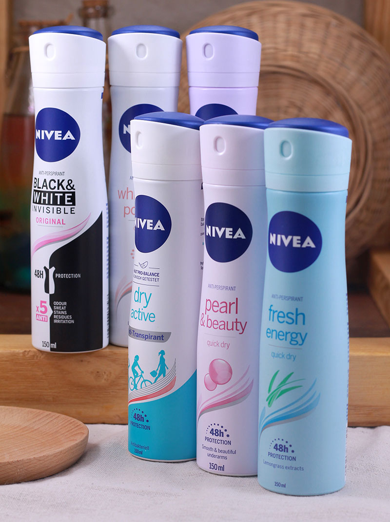 NIVEA Nevija Lady Antiperspiration Body Lemon Grass Lasting swarm spray Dry 150ml Import 2 clothes