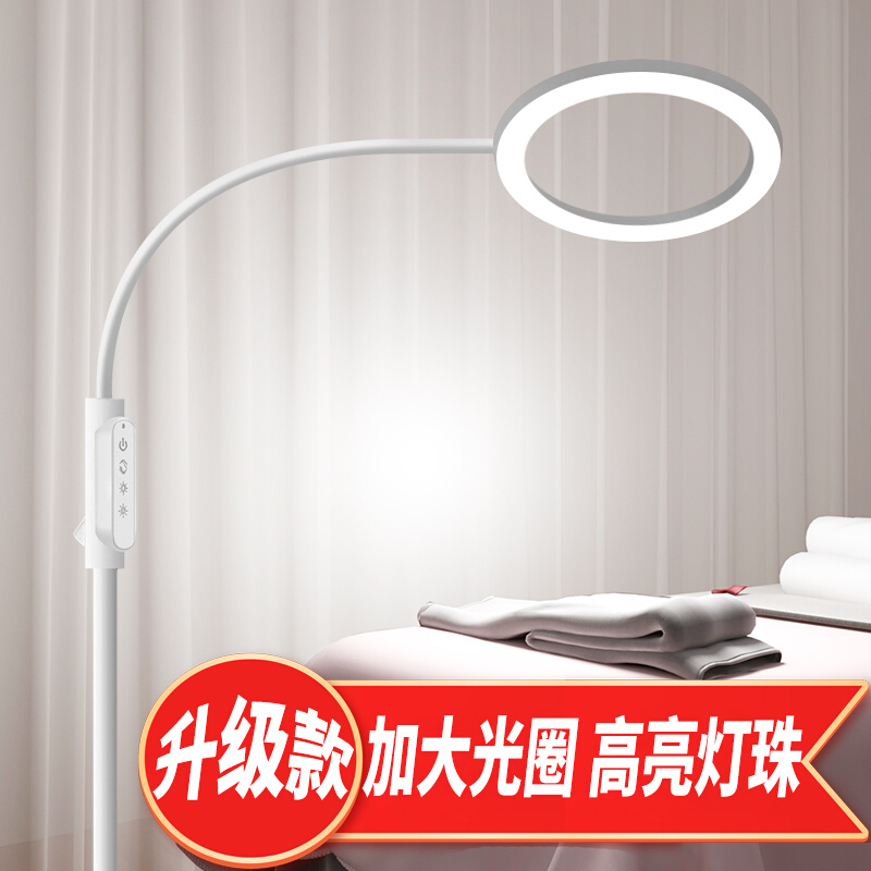 Beauty Ciliary Lamp Beauty Lamp Textured Embroidery Lamp Special Eyelash Light Meme Table Lighting Beauty Parlour Cold Light Led Floor Table Lamp-Taobao