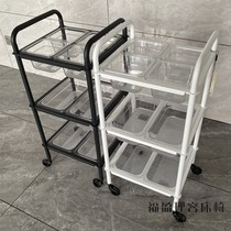 Beauty Small Cart Beauty Salon Special Hairdresseshop Hair Salon Tool Cabinet Hot Dyeing Tool Car Beauty Salon