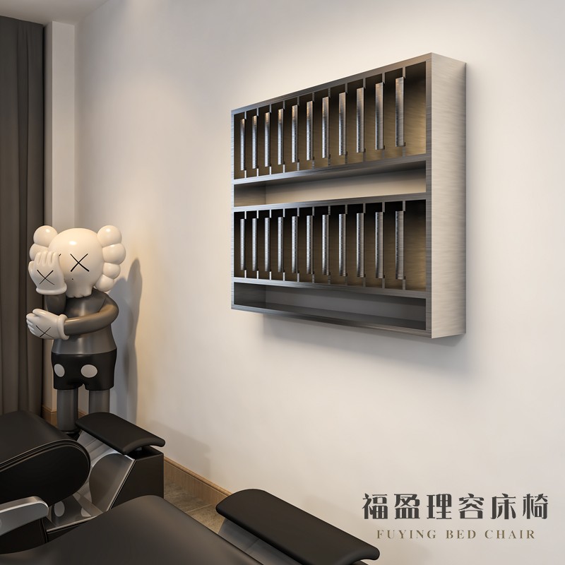 Hair Salon Dyeing Cream Containing Layer Rack Beauty Hair Shop Stainless Steel Beauty Hair Dyeing Paste Rack Hairdressel Special Dyeing Paste Shelf Product Shelf