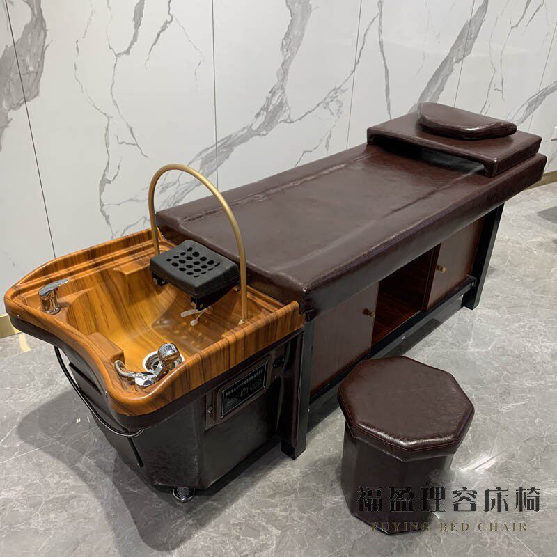 Tai Style Shampoon Bed All Lying Beauty Hair Salon Hair Salon Special Barber Shop Head Therapy With Fumigation Water Cycle Flushing Bed Beauty
