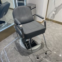 Barber shop net red chair hair salon special hair salon chair stool high-end hair cutting barber chair can be put down