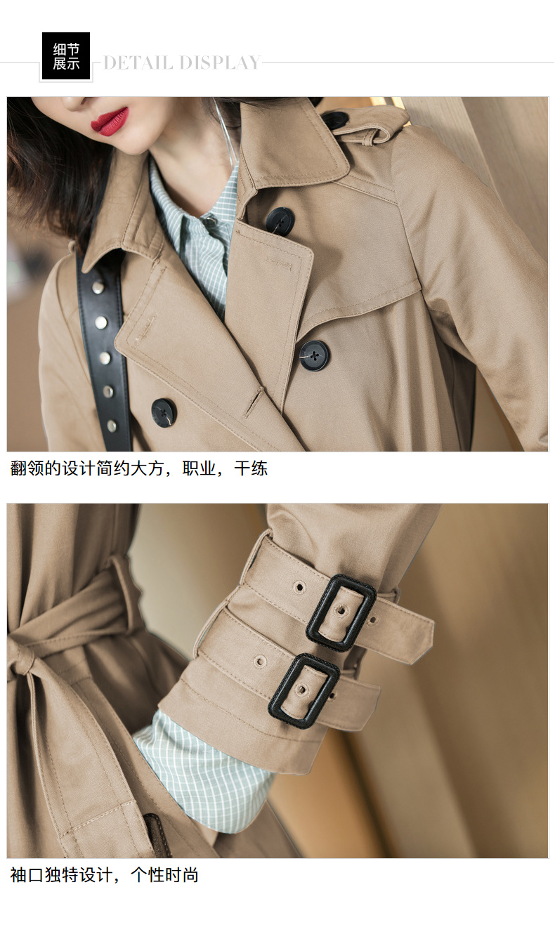 Trench pour femme en Coton - Ref 3227332 Image 24