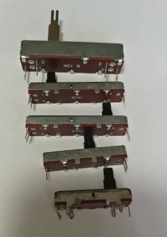 Sliding Potentiometers Toggle Premium Straight Slip Type Pushback B10K20K50K Single Double United Push Rod Sound Speed Lever Sound