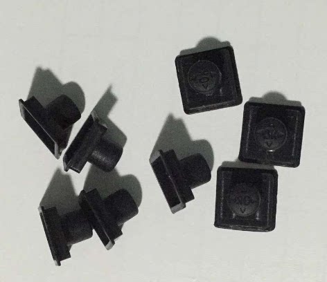 Button Cap Silicone Cap Black Fit Five To Switch Square Cap Antistatic Soft Cap Navigation Key Cap 10 * 10 * 9-Taobao