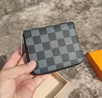 Special price clearance ladies short and zero-wallet zipped small purse concise Japan-ROK plaid real pickup truck bag woman money clip