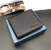 Fulny Cross Section Thickened Wallet Men Genuine Leather Short Money Clip Upscale Slim New Youth Head Layer Bull Leather Clip