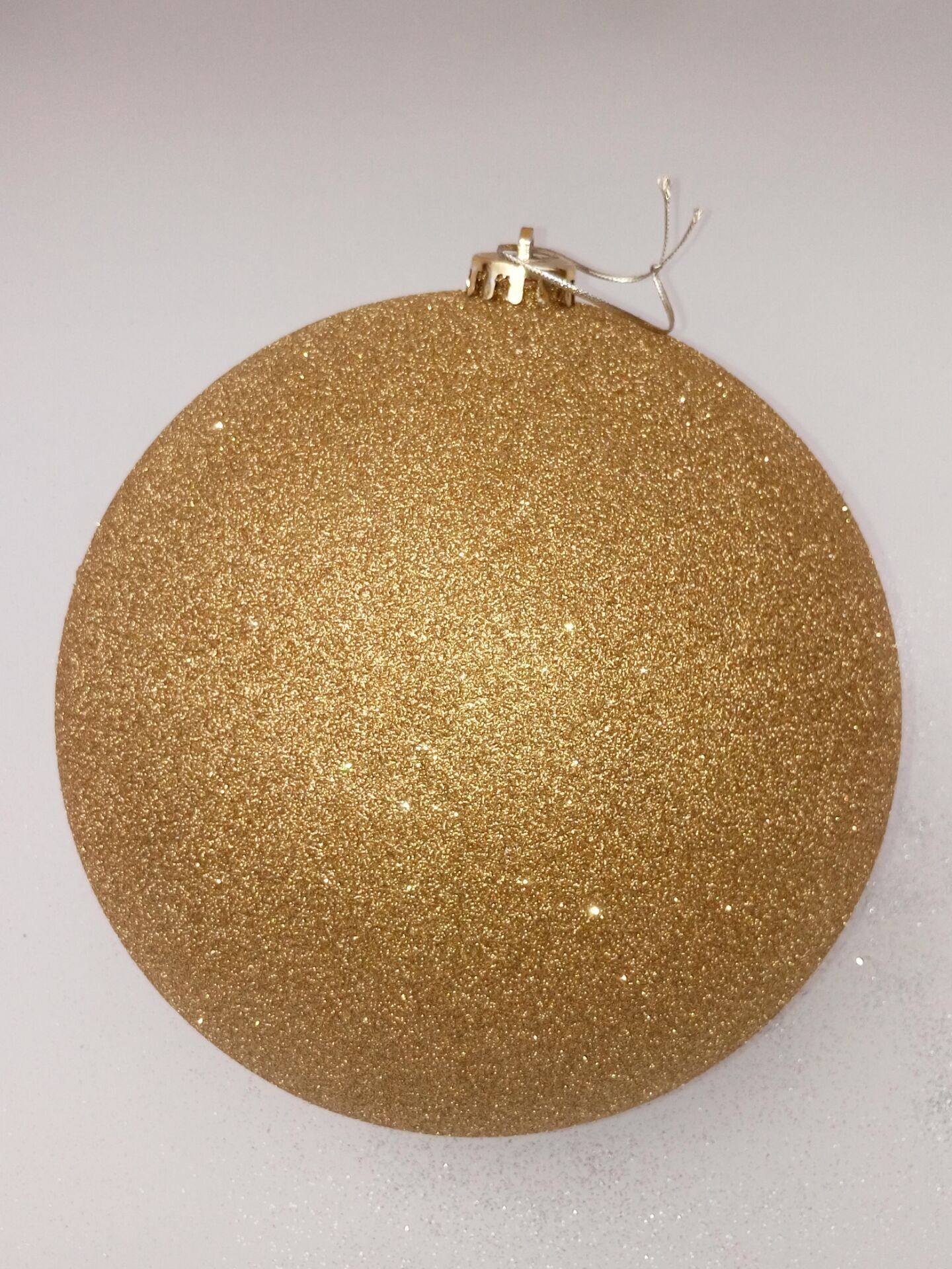 20cm ~ 25CM powder Christmas ball Christmas decorations color ball window hotel party decoration scene layout