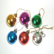 3cm Christmas decoration ball Christmas color ball Electroplated ball Mirror ball decorative ball Bright matt glitter