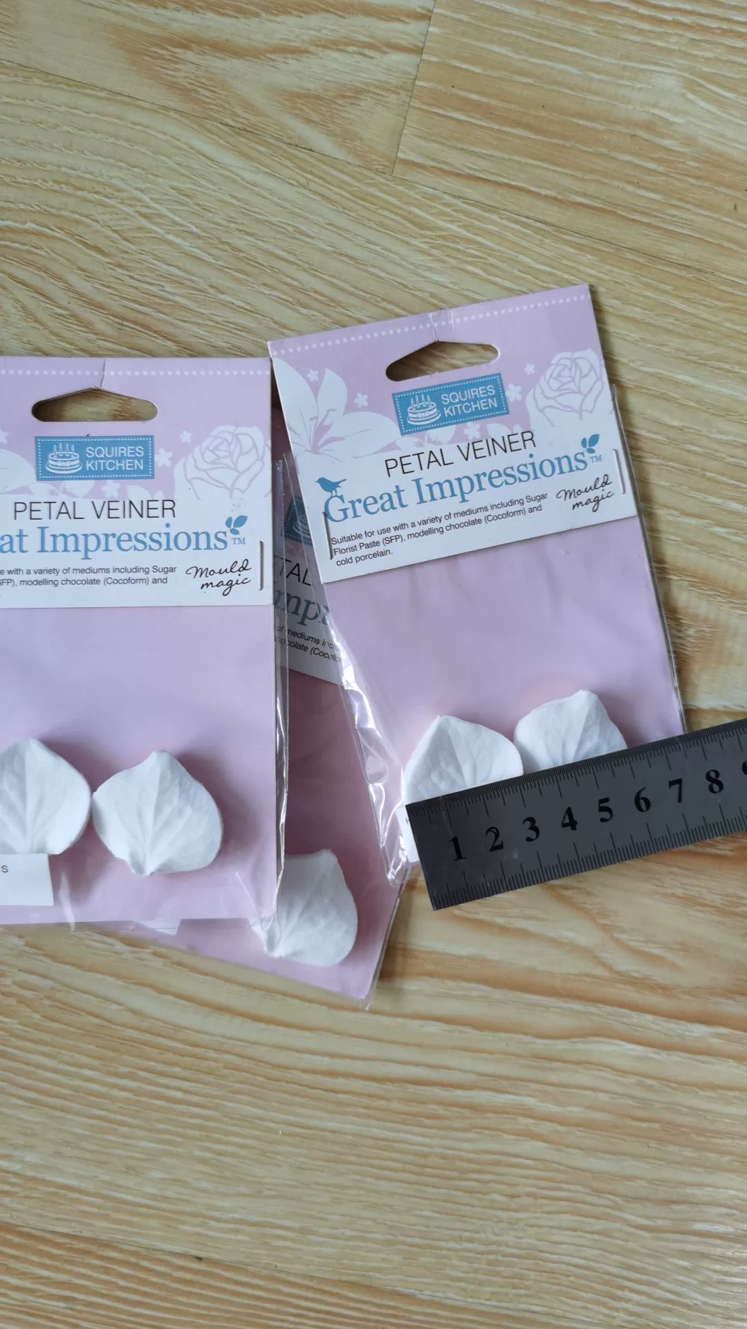 Qingcang UK импортированная Squires Kitchen Flond Sugar, Clamp Pattern платформенная двусторонняя модель
