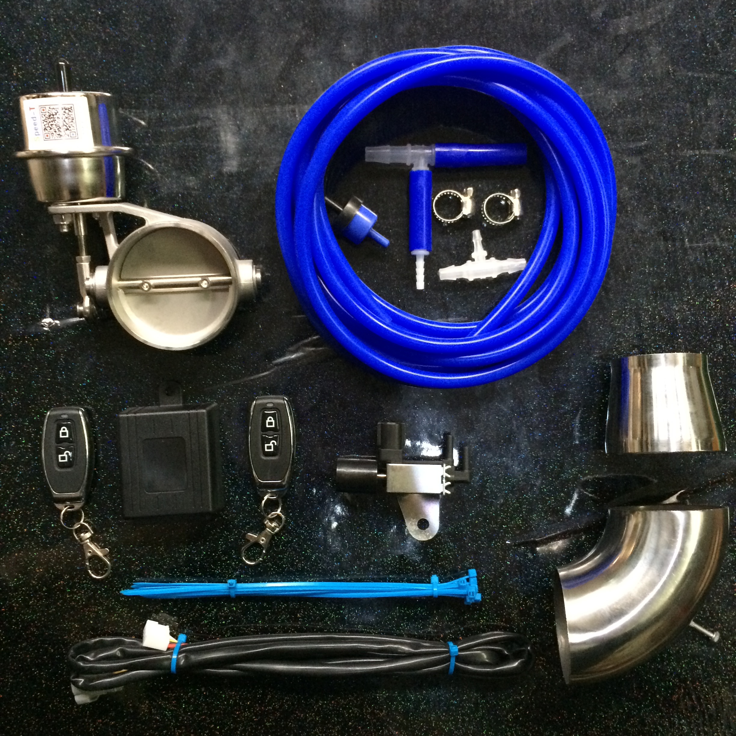 [USD 107.05] Remote control valve car exhaust pipe modification sports car audio variable