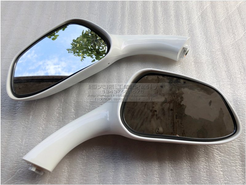 Áp dụng cho HJ100T-7 Hi Sao Fuxing Xe Máy Gương Rear View Gương Gương Phía Sau Gương Phía Sau chân gương xe máy