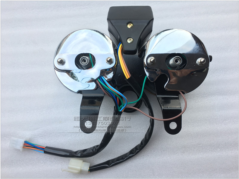 Phụ kiện xe máy Prince GN125 cụ Pearl River top cực Prince code bảng đo tốc độ lắp ráp tachometer đồng hồ xe máy điện tử