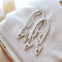  Travel Japanese-style multi-function folding non-slip hanger Business trip hotel drying clothespin thickened folding clothes support single