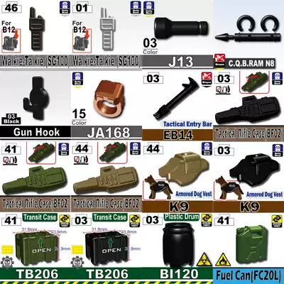 Toy Minifig Cat Man third party product person in accessories scene accessories