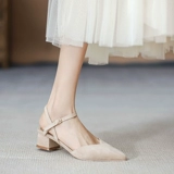 Летние сандалии, обувь, сумка для обуви с заостренным носом на высоком каблуке, 2023, французский стиль