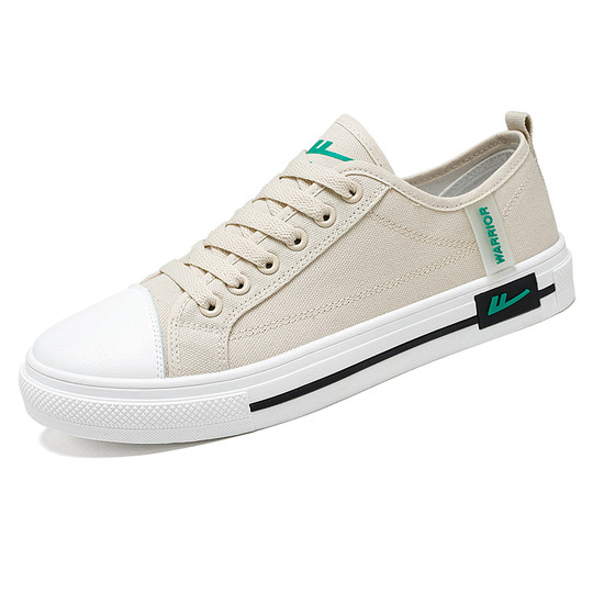 Pull-back canvas shoes for men 2025 summer breathable classic versatile thin summer cloth shoes for boys retro casual sneakers