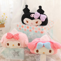 Pink Cartoon Cute Little Beauty Devil Tissue Drawer Box Tissue Cover Car Home Bedroom Storage Tissue Box Cover