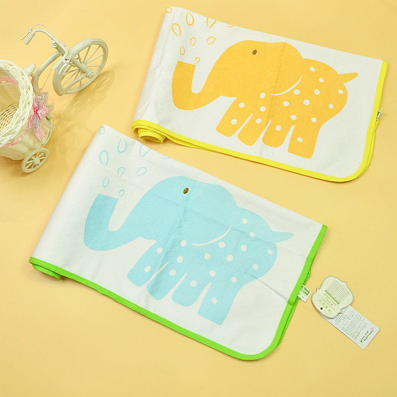 Double-cell Baby Baby Urine Mat Newborn Waterproof Urine-Proof Cushion Baby Anti-Urine Mat Bamboo Fiber Washable Mattress