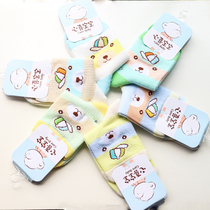 Heart Delight Baby Socks Summer Mesh Breathable Thin with male child Songkou Middle cylinder Sox 5-7 years 6 Double