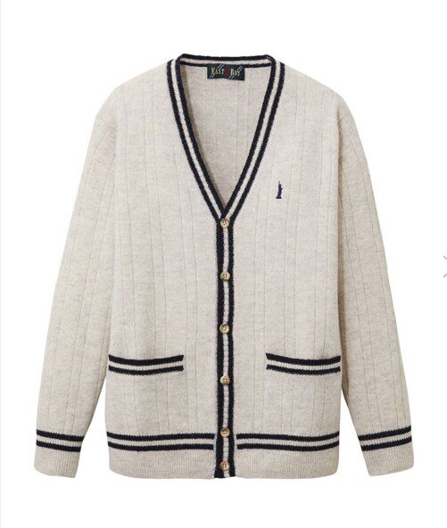 Japan EASTBOY JK uniformed school uniform 100% wool cardiovert coat winter before opening a knitwear college wind