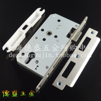 High-grade stainless steel 4572 lock body door lock body bedroom toilet lock body 7245 double tongue lock body
