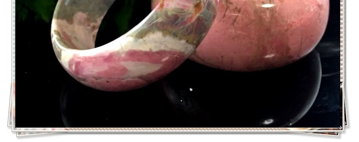 Trang sức Fuduo Rose Wisdom Bracelet Pakistan Nhập khẩu Vòng đeo tay hoa hồng rộng Phiên bản lốp hẹp Vòng đeo tay làm đẹp - Vòng đeo tay Cuff vòng phong thủy
