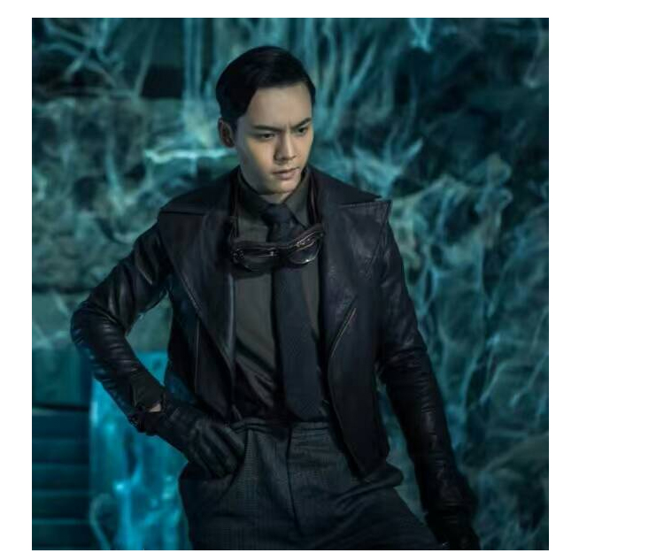 Chen Weijun Li Yifeng với đầu máy xe máy bằng da nam phiên bản Hàn Quốc của chiếc áo khoác trẻ trung tự tu luyện cộng với áo khoác nhung mùa thu đông. áo khoác nam 2021