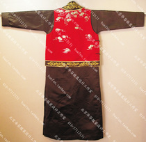  Robe jacket mens wedding Chinese dress two-piece handmade plate gold Beijing Huafen clothing design