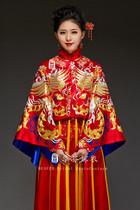 Huafen wedding dress star wedding bridal dress Chinese wedding dress Xiuhe dress Xiuhe dress High-end customization