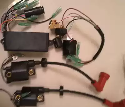 Yum Hai's Yum 2 Chong 15 30 40 60 85 Outboard Machine High Voltage Pack Ignition Charging Coil