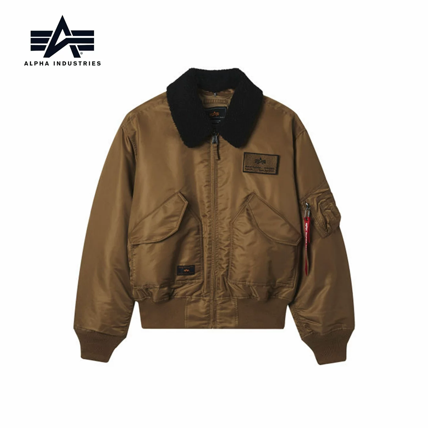 2 цвета осень и зима мужской Alpha Industries плюшевый бомбер куртка с лацканами большая голова девушка Kundai 0110P