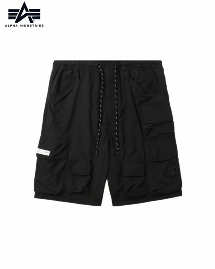 3 цвета Летние Шорты мужские Alpha Industries повседневные рабочие нагрузки с большой головой Девочка Kundai 1069LXM