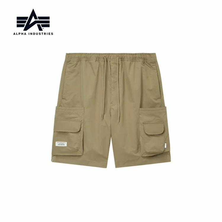 3 цвета летний майор Alpha Industries мужские простые декоративные карманы повседневные шорты с крупной головой девочки национальный 0017O